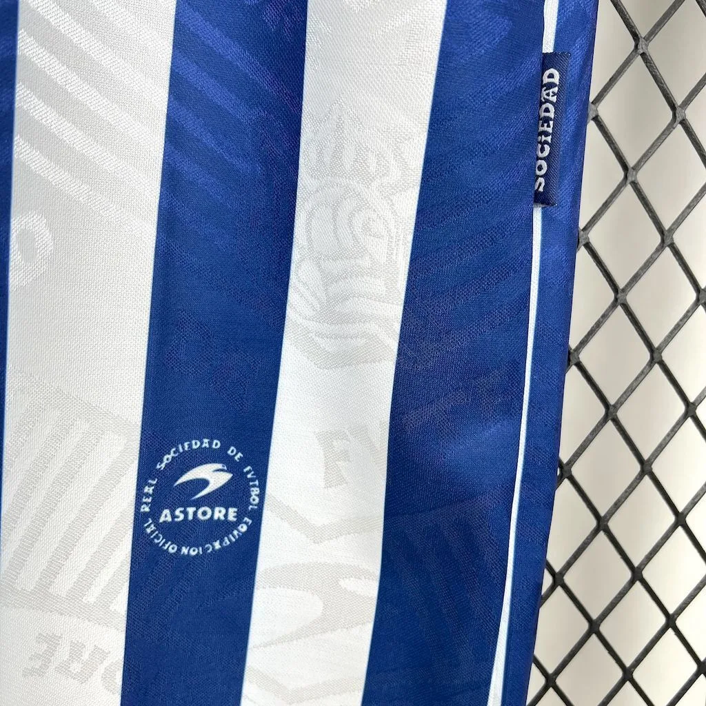Real Sociedad 1994/95 Home Retro Jersey, foto 3