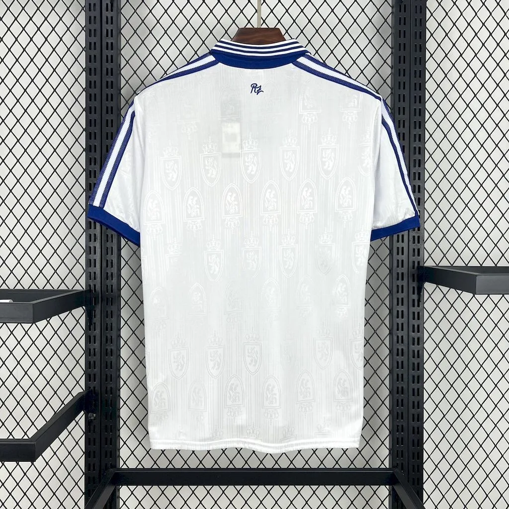 Real Zaragoza 1997/98 Home Retro Jersey, foto 3