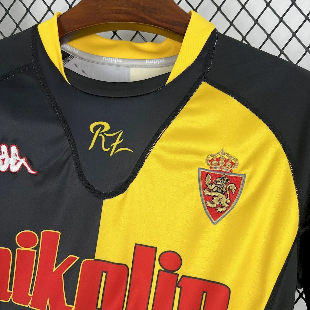 Real Zaragoza 2001/02 Away Retro Jersey, foto 5
