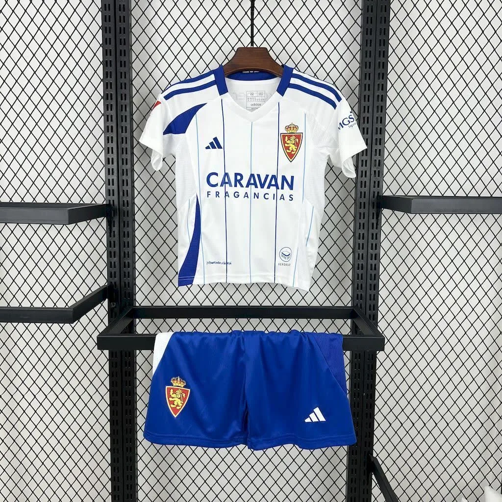 Real Zaragoza 202425 Home Kids Kit, foto 1