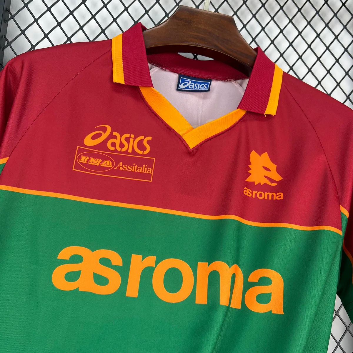 Retro AS Roma 1995/96 Pre-Match Jersey, foto 4