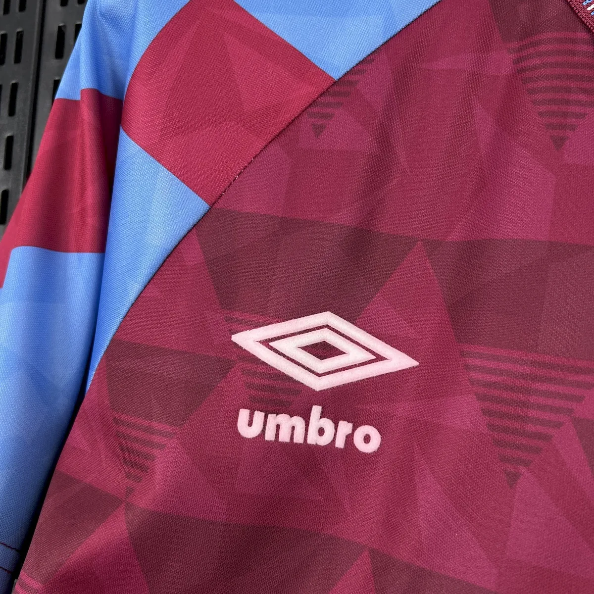 Retro Aston Villa 1990/92 Home Jersey, foto 5