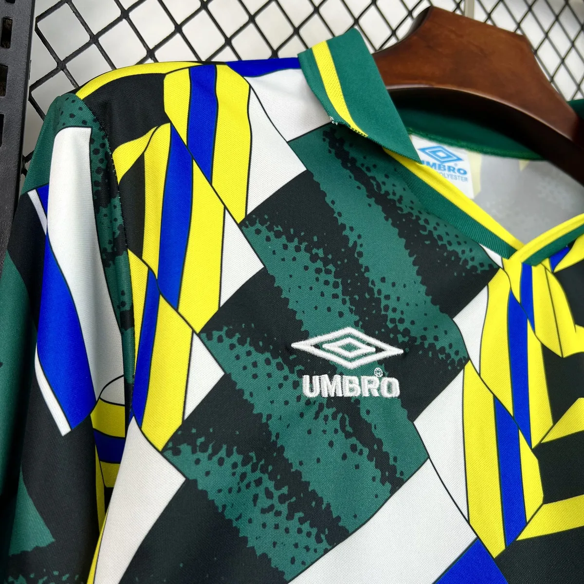 Retro Brazil 1994 Goalkeeper Long Sleeve Jersey, foto 6
