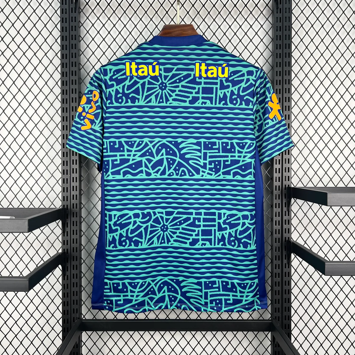 Retro Brazil 2024 Pre-Match Jersey, foto 3