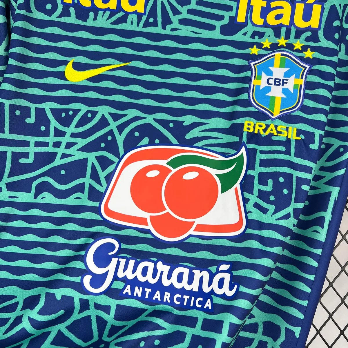 Retro Brazil 2024 Pre-Match Jersey, foto 5