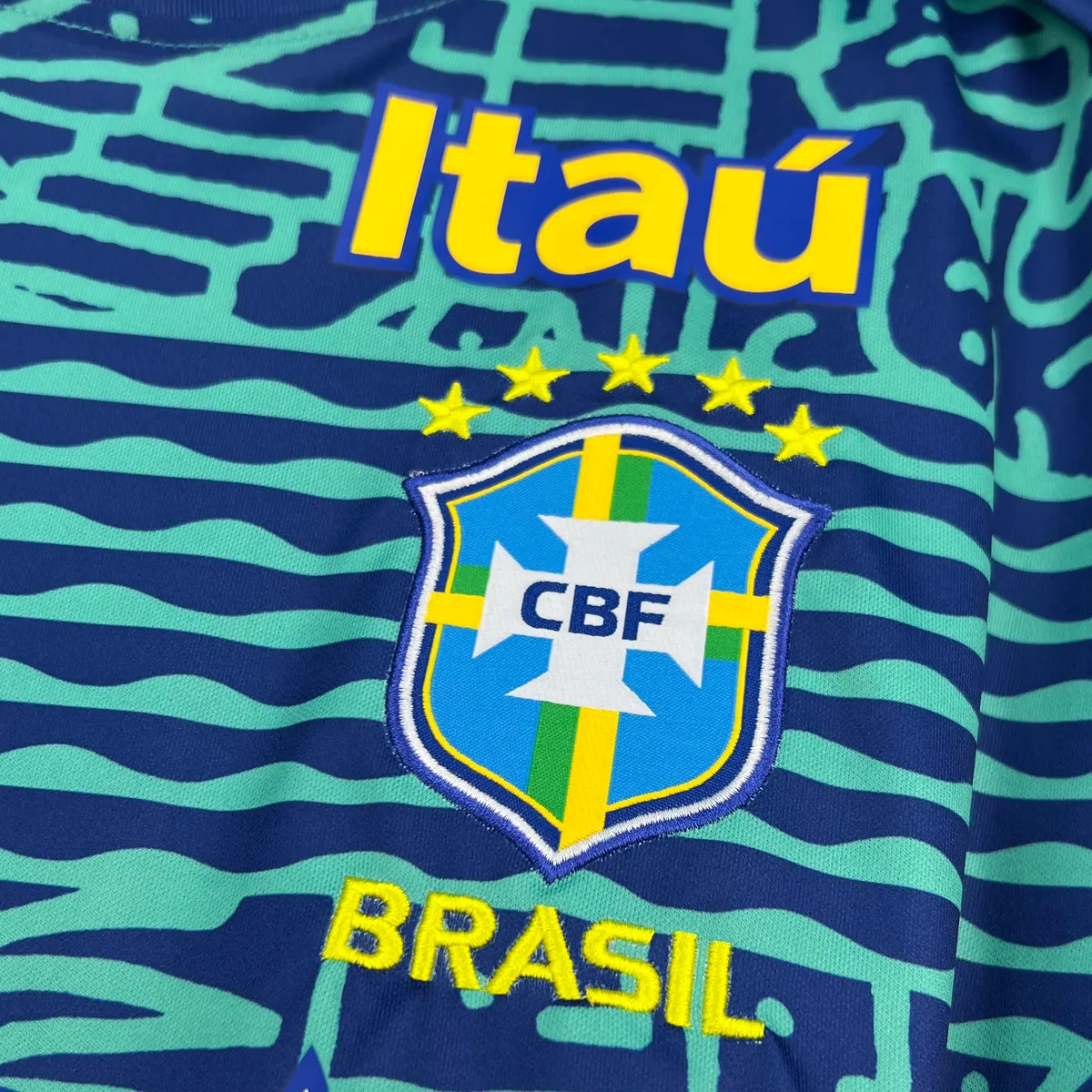 Retro Brazil 2024 Pre-Match Jersey, foto 6