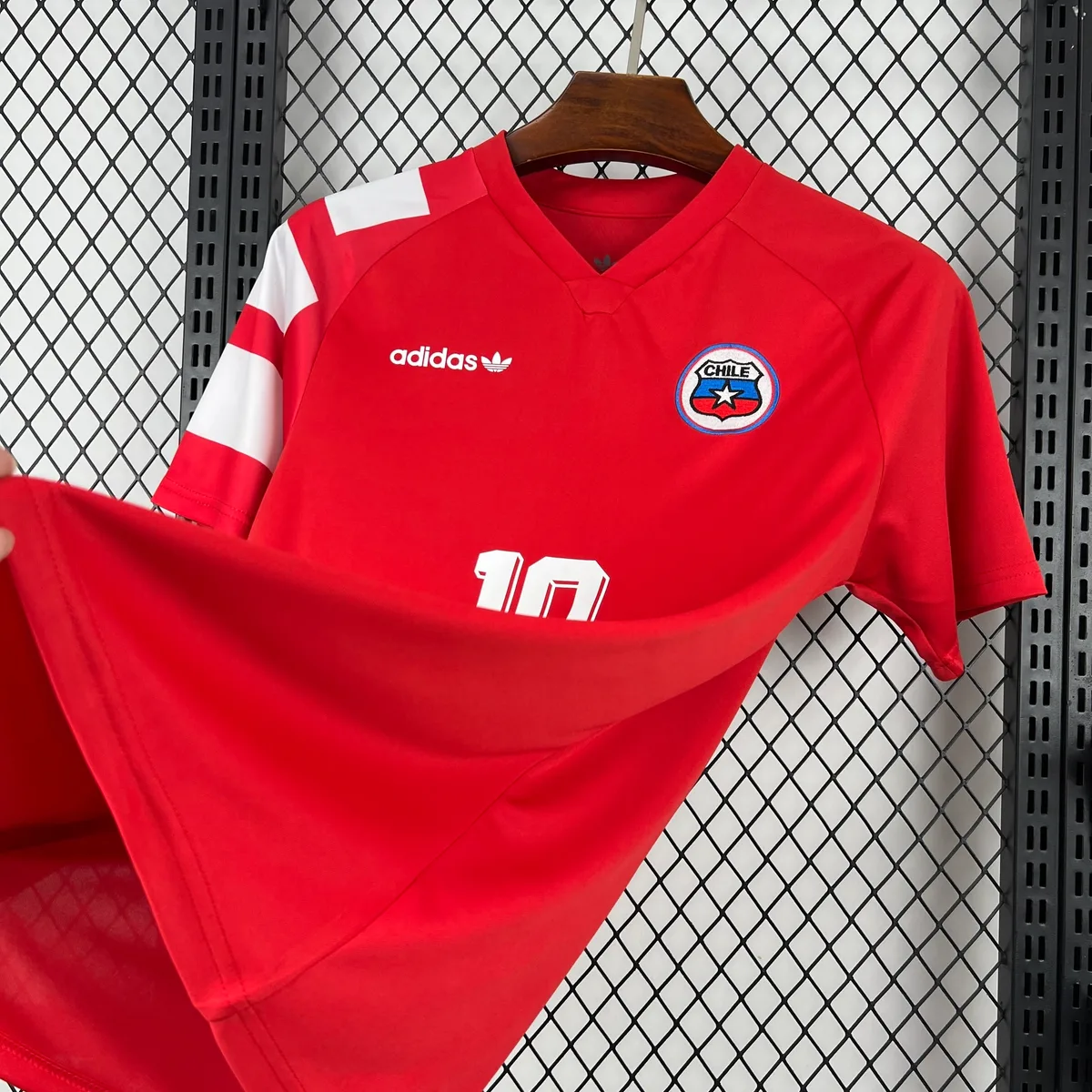 Retro Chile 1994 Home Jersey, foto 6