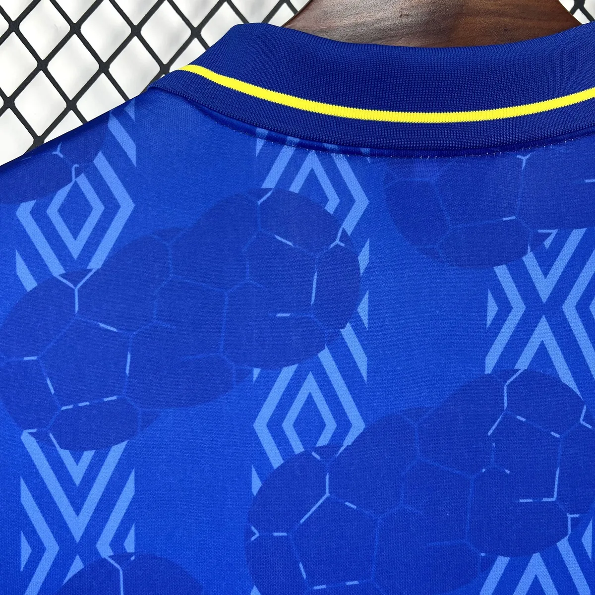Retro Colombia 1994 Away Long sleeves Jersey, foto 2