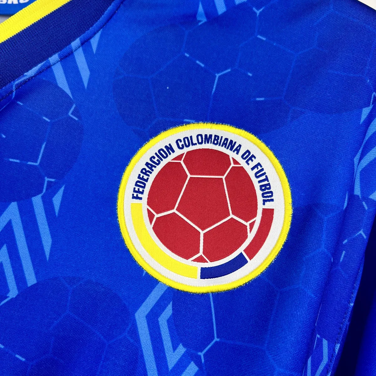 Retro Colombia 1994 Away Long sleeves Jersey, foto 4