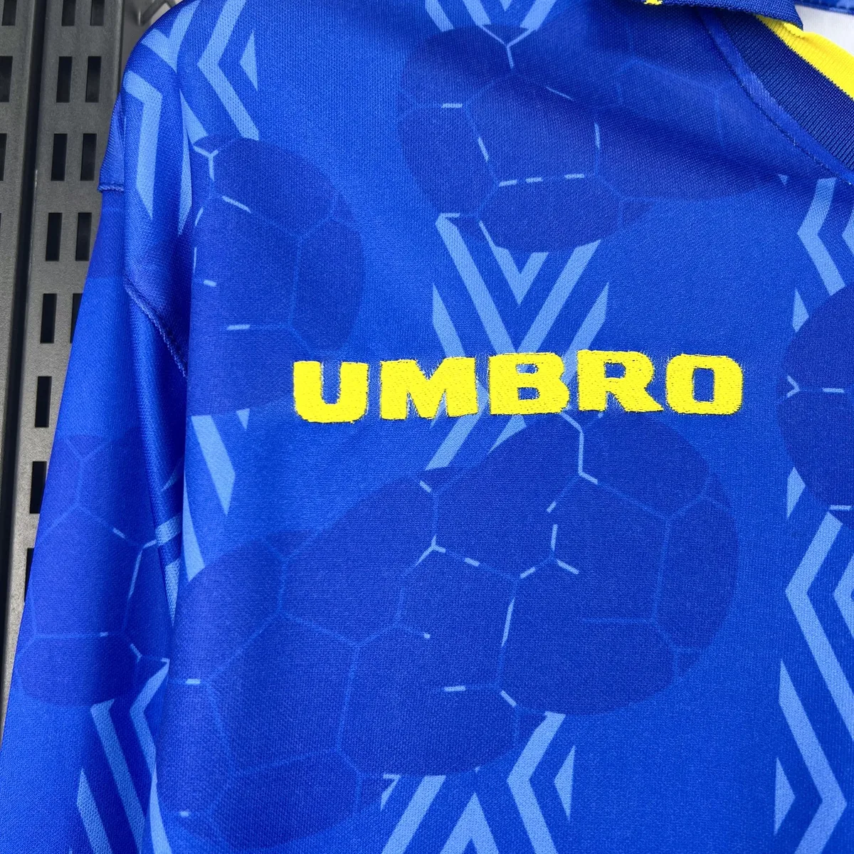 Retro Colombia 1994 Away Long sleeves Jersey, foto 5
