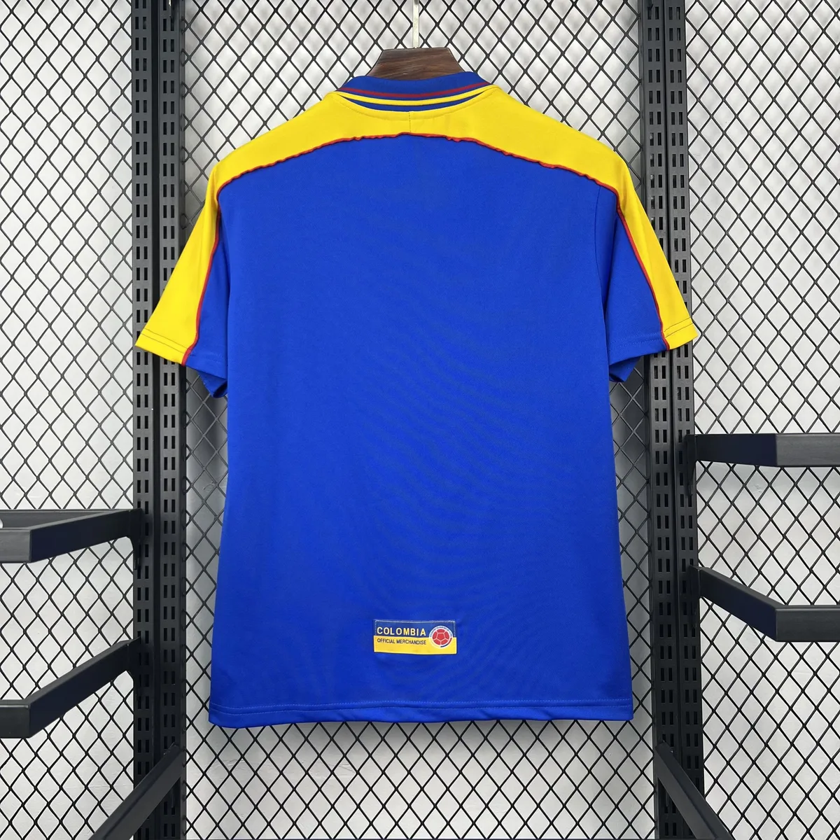 Retro Colombia 1998 Away Jersey, foto 2