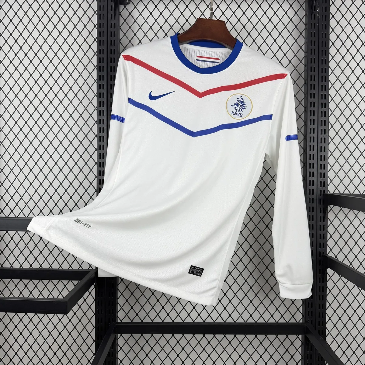 Retro France 2012 Away Long Sleeve Jersey, foto 1