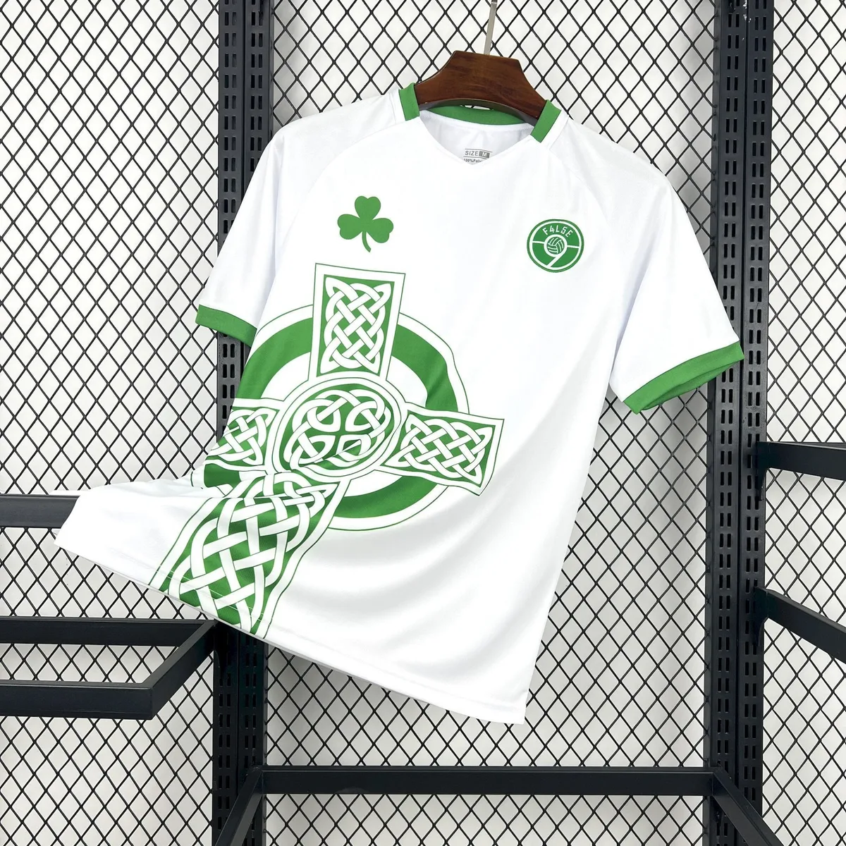Retro Ireland Celtic Cross False9 2025/26 Jersey, foto 1