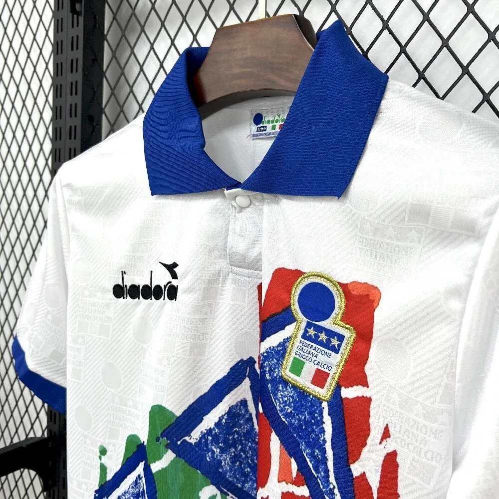 Retro Italy 1994 Away Training Jersey, foto 6