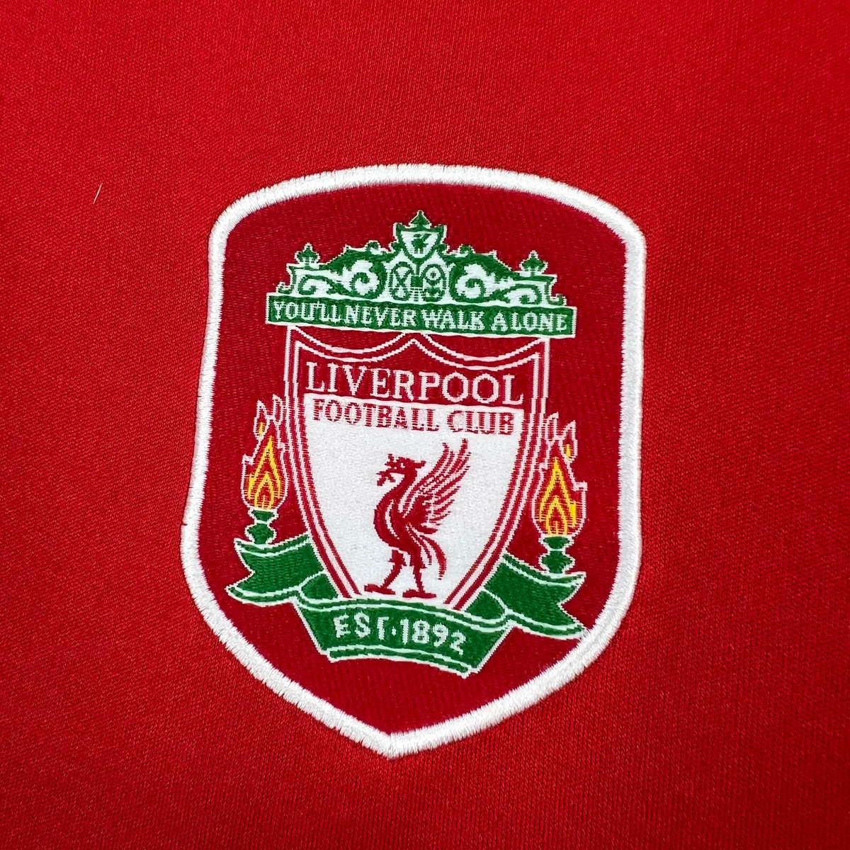 Retro Liverpool 2002/04 Home Long Sleeve Jersey, foto 5