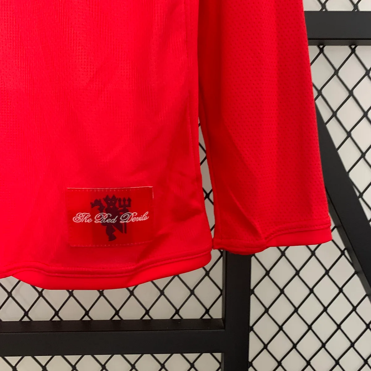 Retro long sleeve Manchester United 2007/08 Champions League version home, foto 2