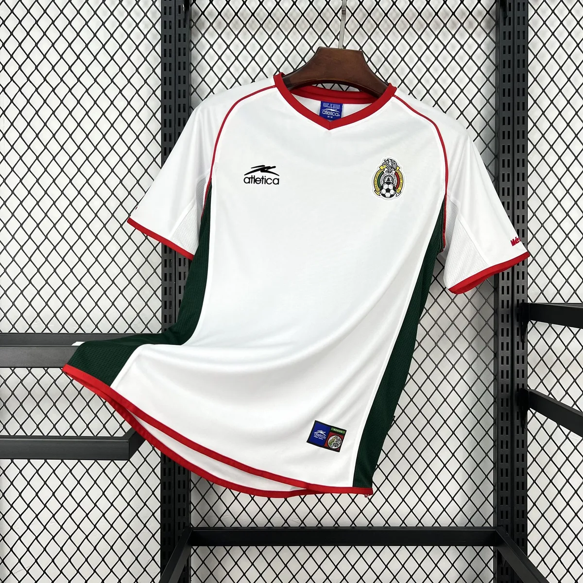 Retro Mexico 2002 Away Jersey, foto 1