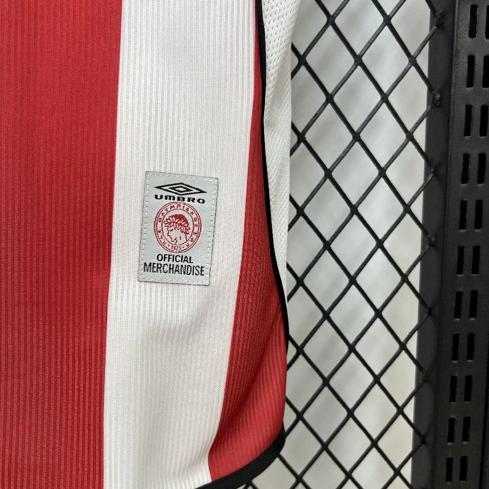 Retro Olympiacos FC 2001/02 Home Jersey, foto 4