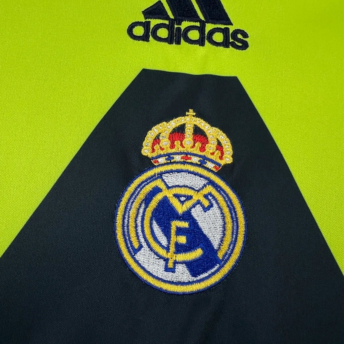 Retro Real Madrid 1999/00 Goalkeeper Long Sleeve Jersey, foto 3