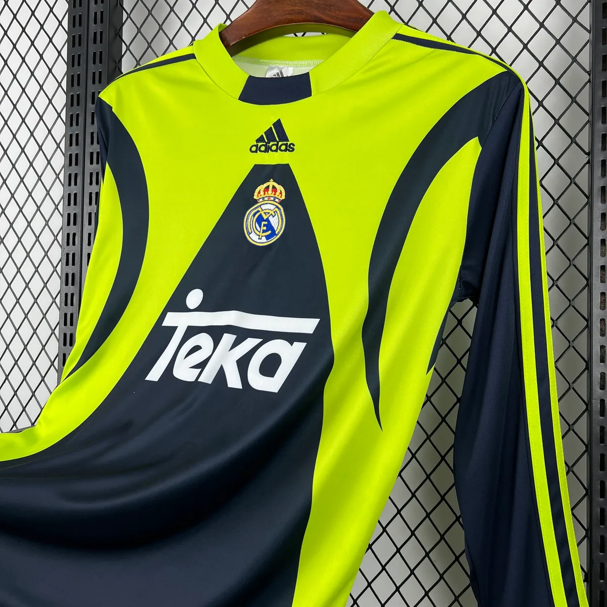 Retro Real Madrid 1999/00 Goalkeeper Long Sleeve Jersey, foto 4