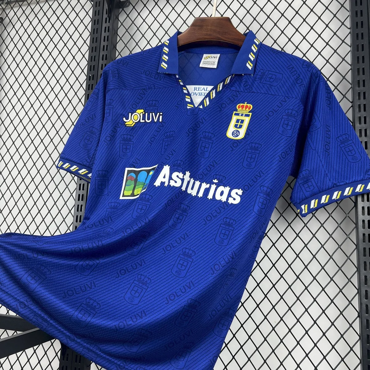 Retro Real Oviedo 1995/96 Home Jersey, foto 6