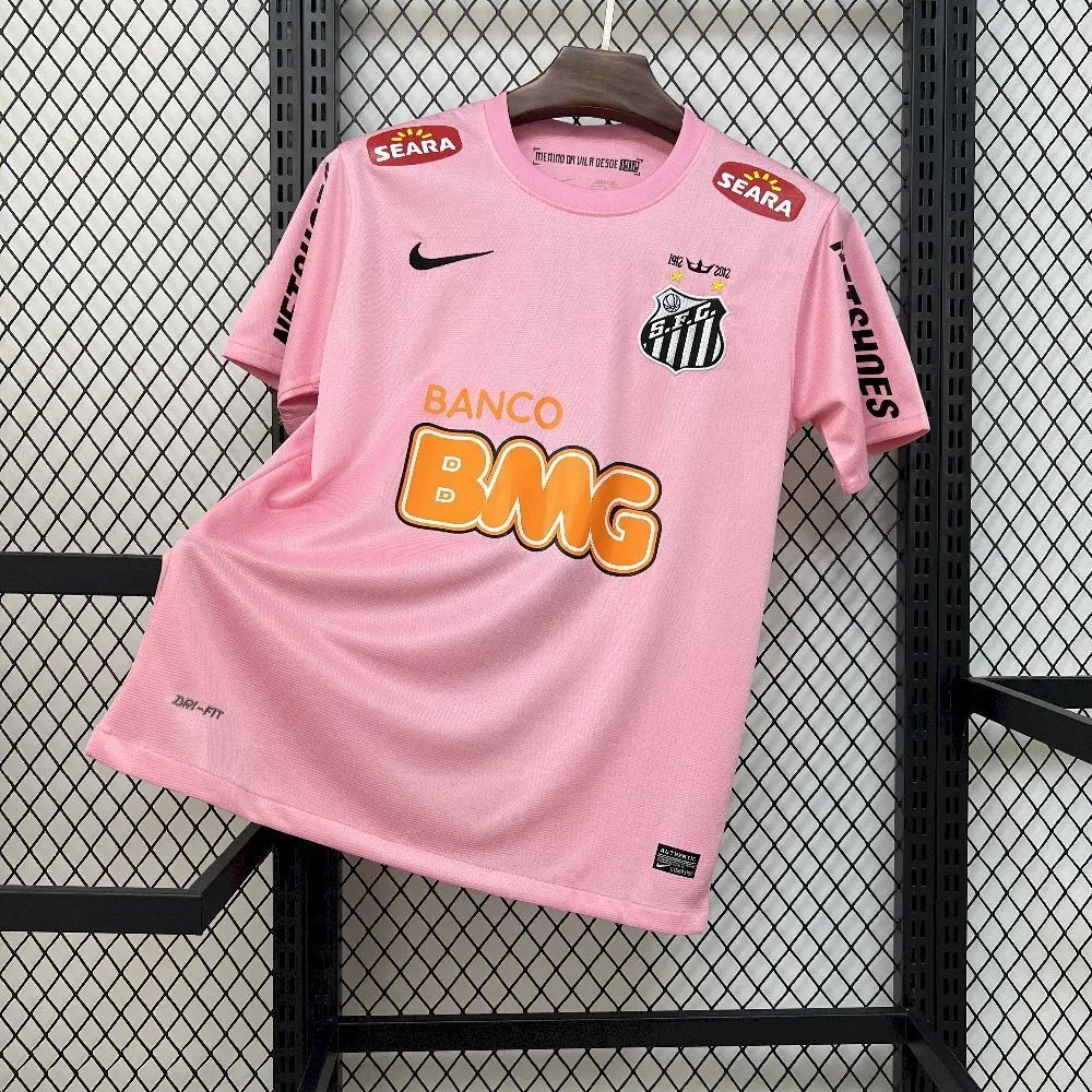 Retro Santos 2011/12 Pink Jersey, foto 1