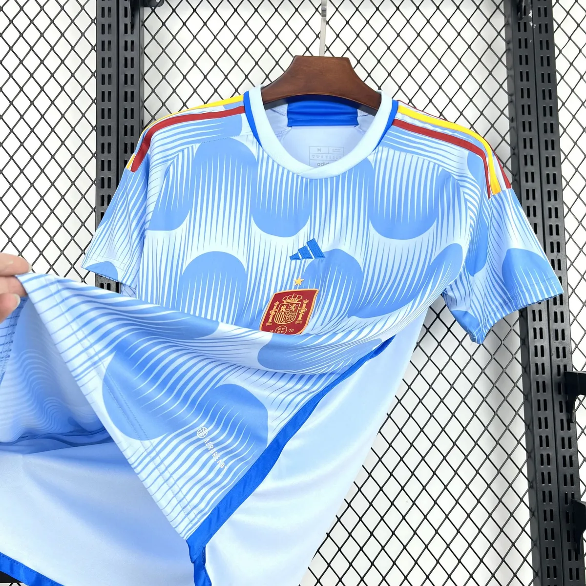 Retro Spain 2022 World Cup Away Jersey, foto 3