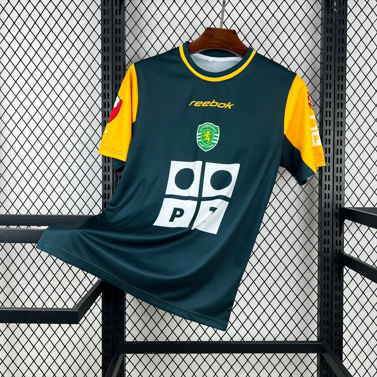 Retro Sporting CP 2002/03 Away Jersey, foto 1