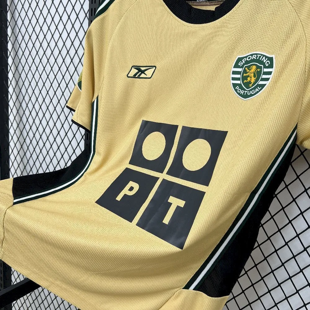 Retro Sporting CP 2003/04 Away Jersey, foto 6