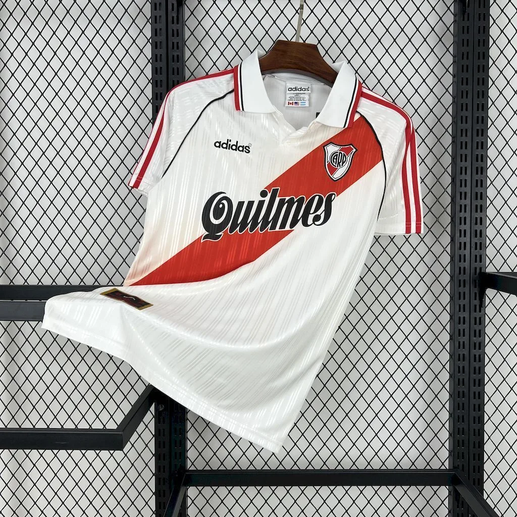 River Plate 1995/96 Home Retro Jersey, foto 1
