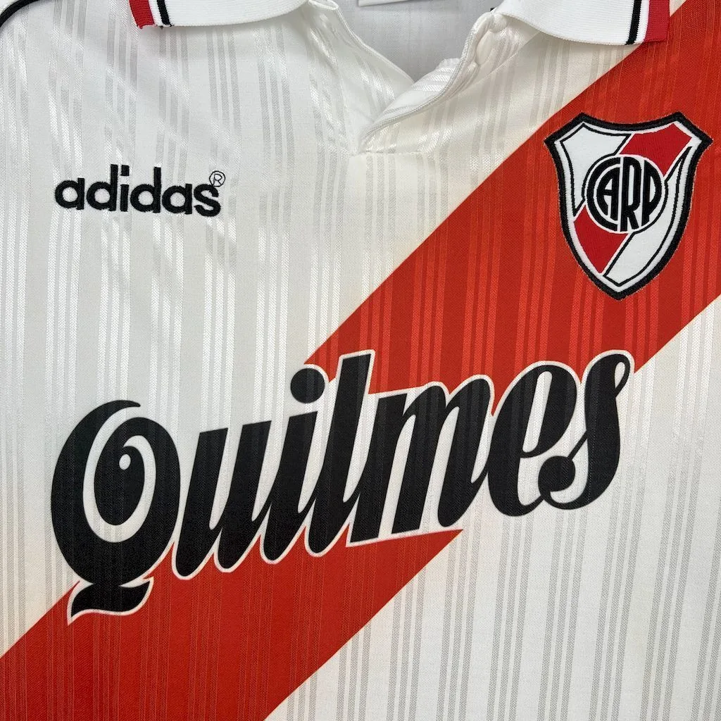 River Plate 1995/96 Home Retro Jersey, foto 5