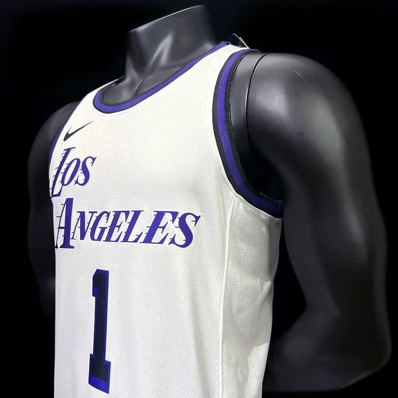 RUSSELL#1 22/23 Los Angeles Lakers City Version, foto 4