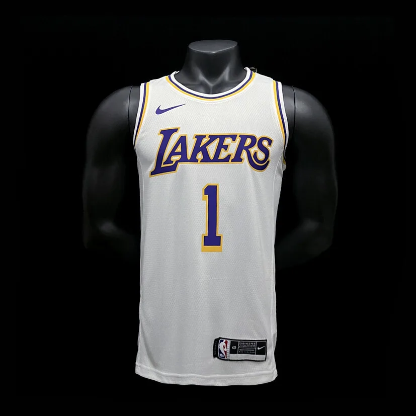 RUSSELL#1 22/23 Los Angeles Lakers white, foto 1