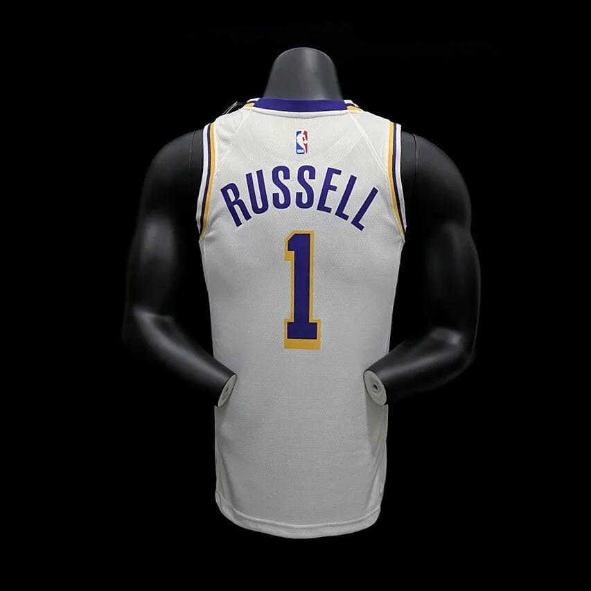 RUSSELL#1 22/23 Los Angeles Lakers white, foto 3