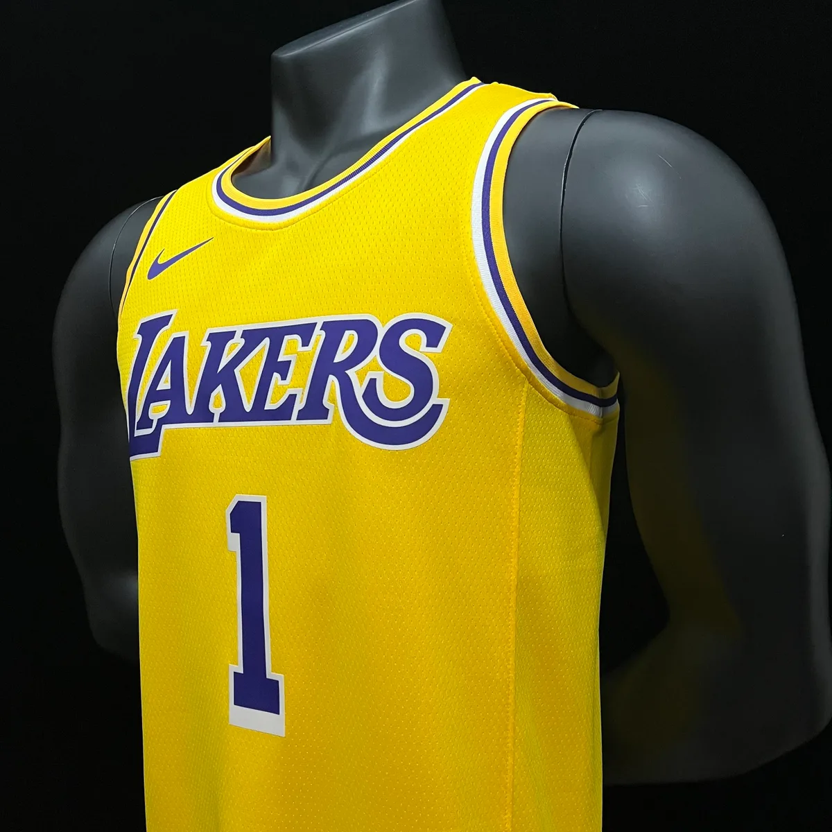 RUSSELL#1 22/23 Los Angeles Lakers yellow, foto 4