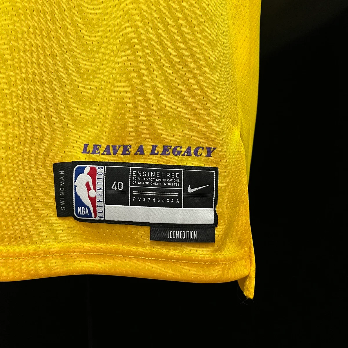 RUSSELL#1 22/23 Los Angeles Lakers yellow, foto 5