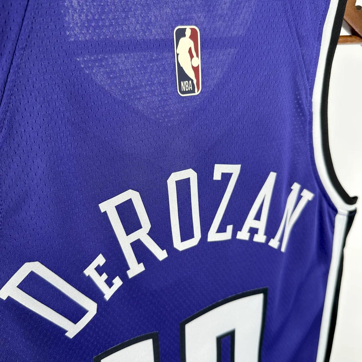 Sacramento Kings 2024/25 Hardwood Classics DEROZAN#10, foto 4