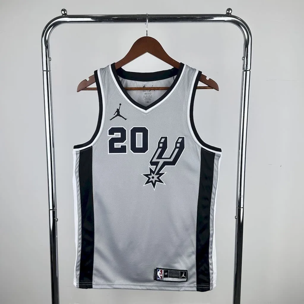 San Antonio Spurs 2021/22 GINOBILI#20 Jordan Jersey, foto 1