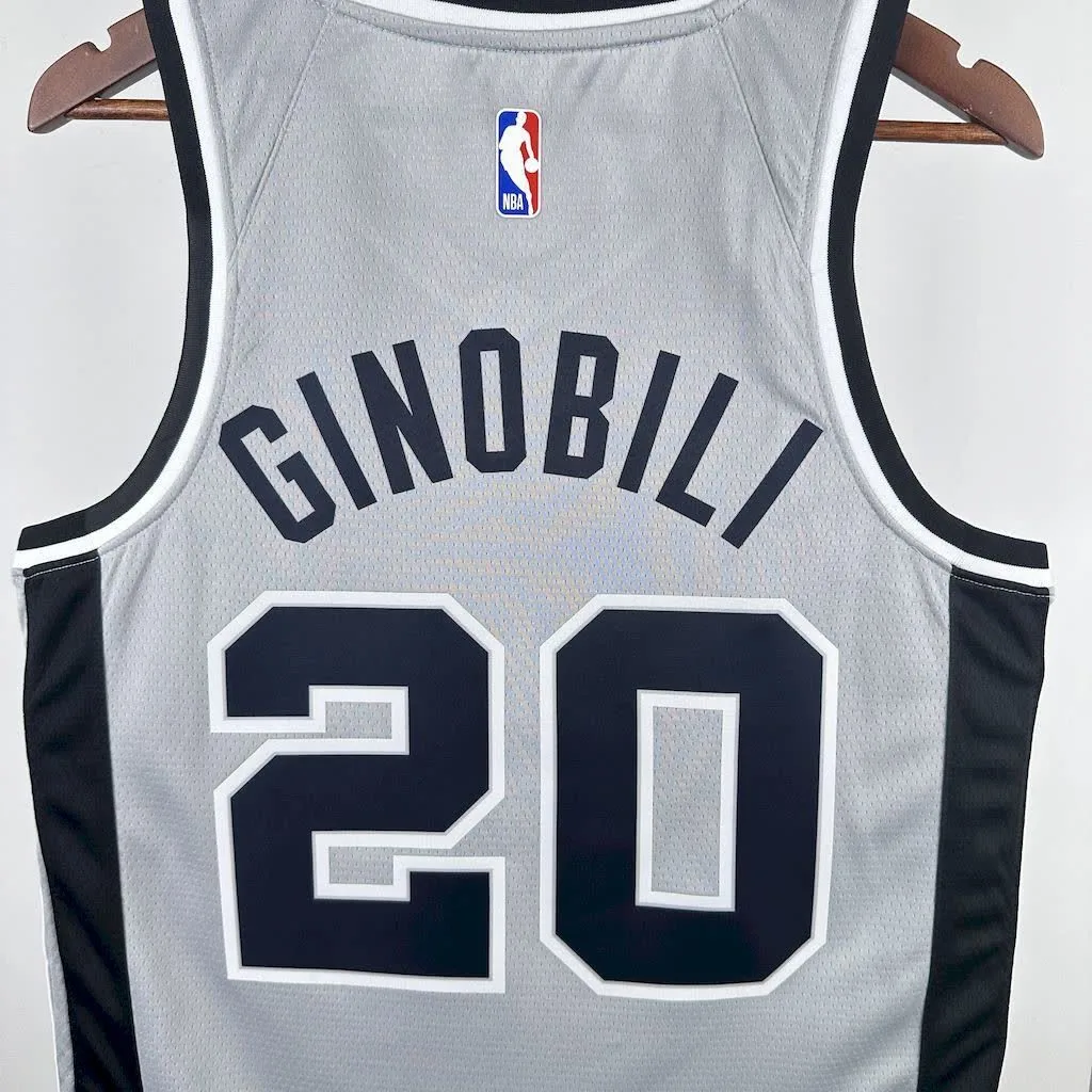 San Antonio Spurs 2021/22 GINOBILI#20 Jordan Jersey, foto 3