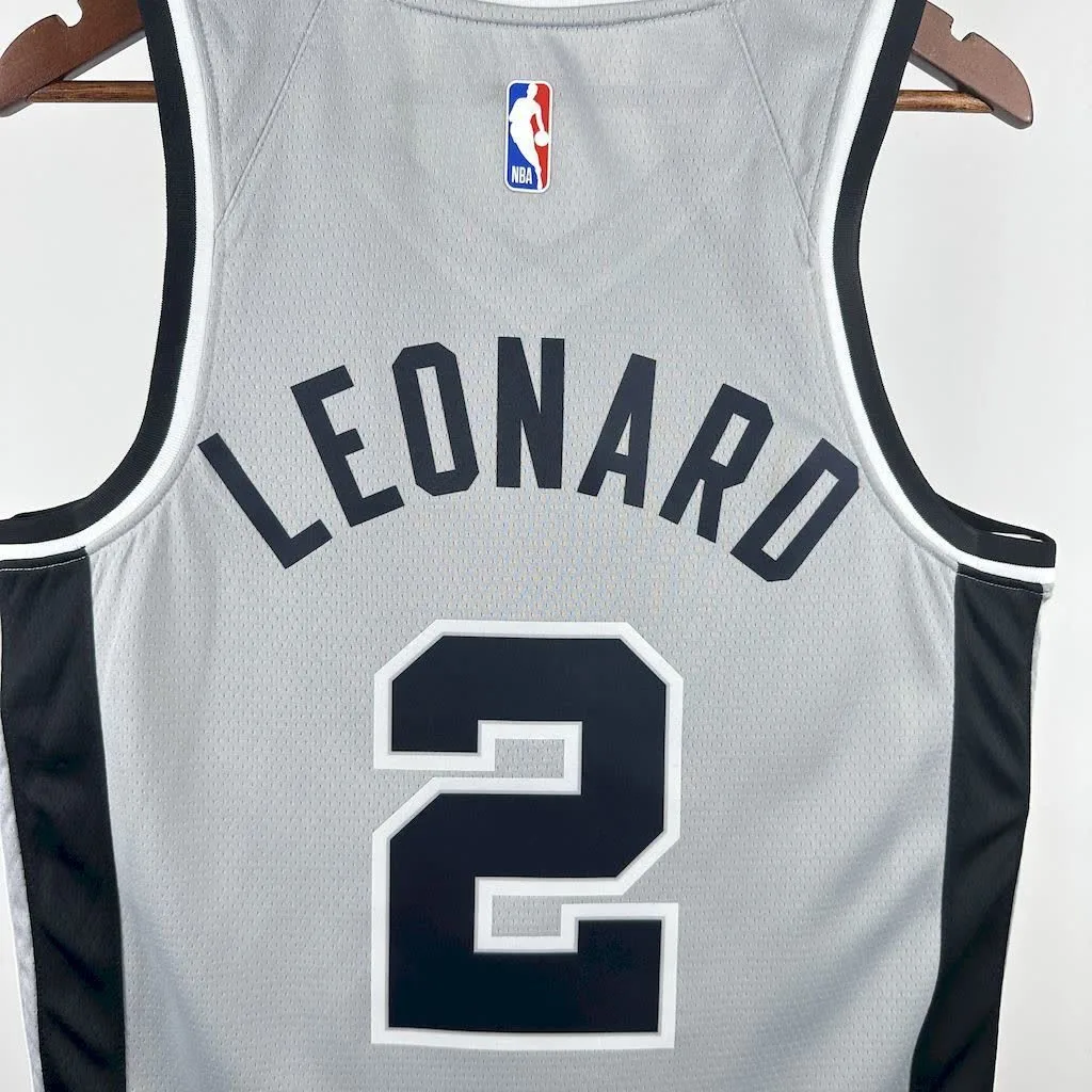 San Antonio Spurs 2021/22 LEONARD#2 Jordan Jersey, foto 3