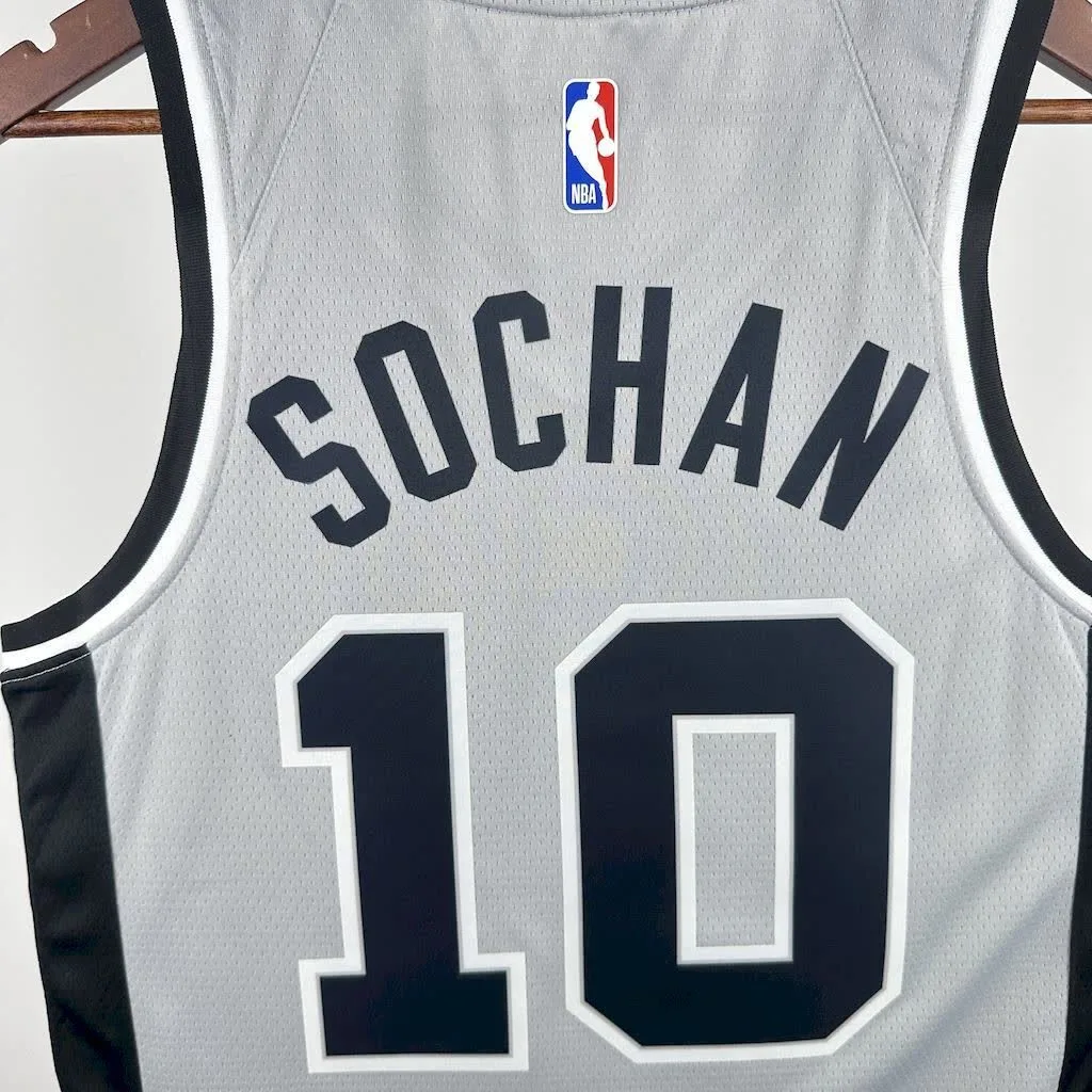 San Antonio Spurs 2021/22 SOCHAN#10 Jordan Jersey, foto 3