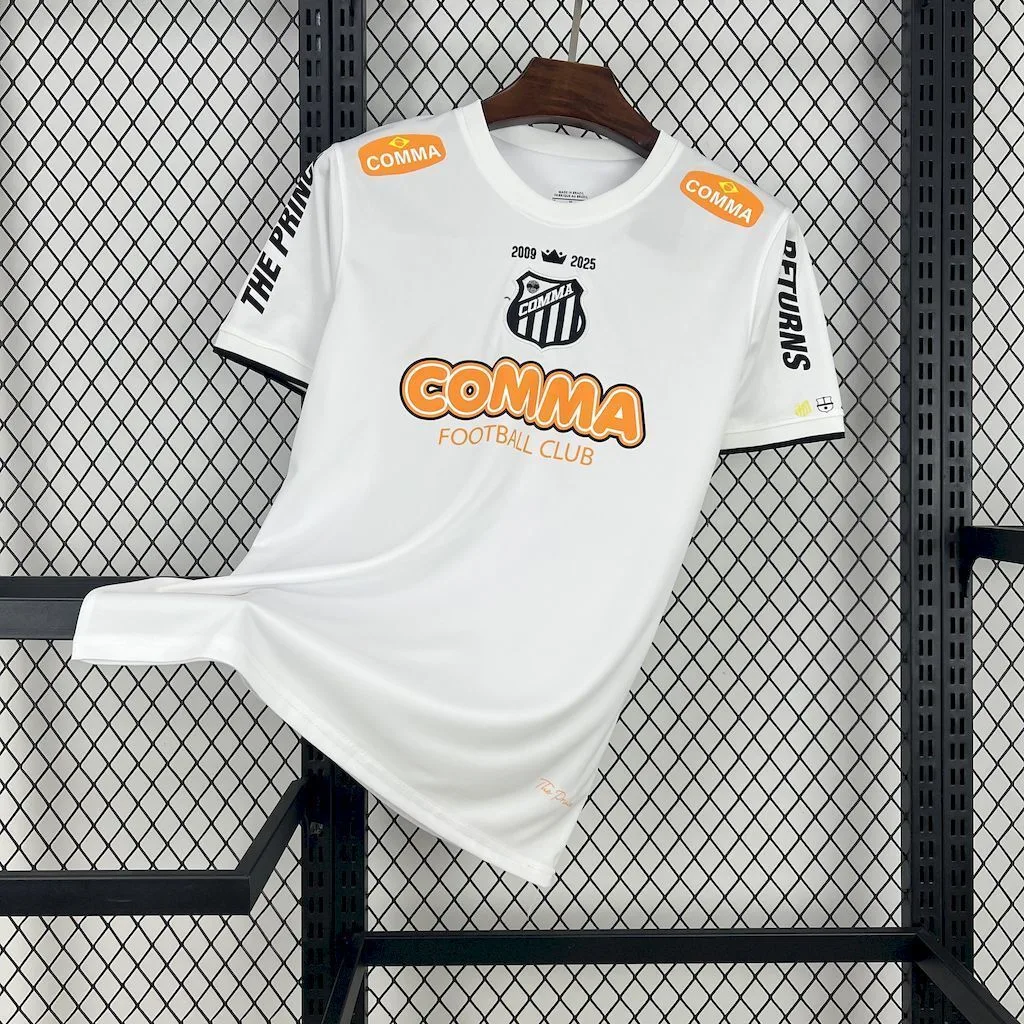 Santos 2008 White special edition Retro Jersey, foto 1