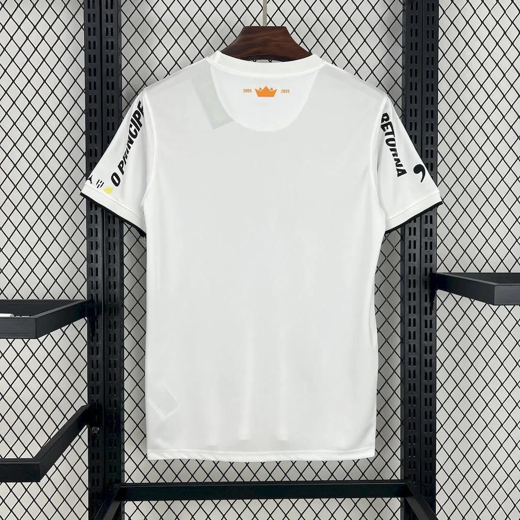 Santos 2008 White special edition Retro Jersey, foto 3