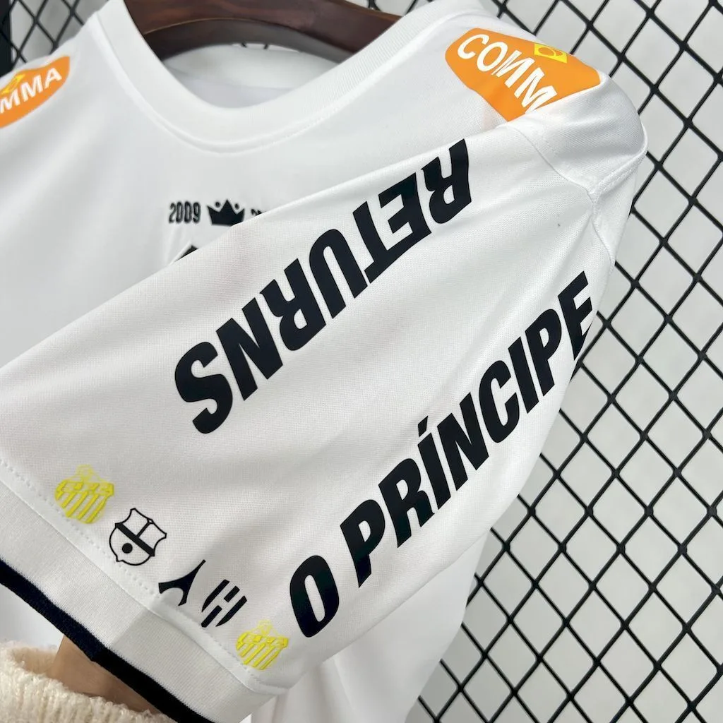 Santos 2008 White special edition Retro Jersey, foto 4