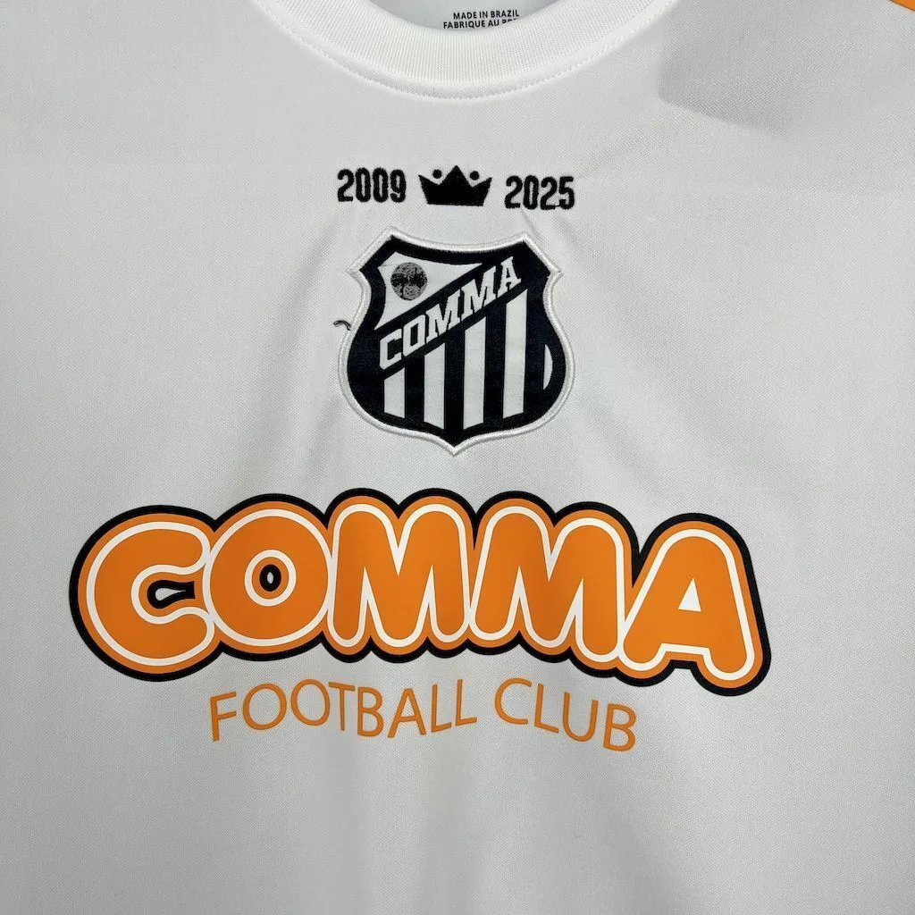 Santos 2008 White special edition Retro Jersey, foto 6