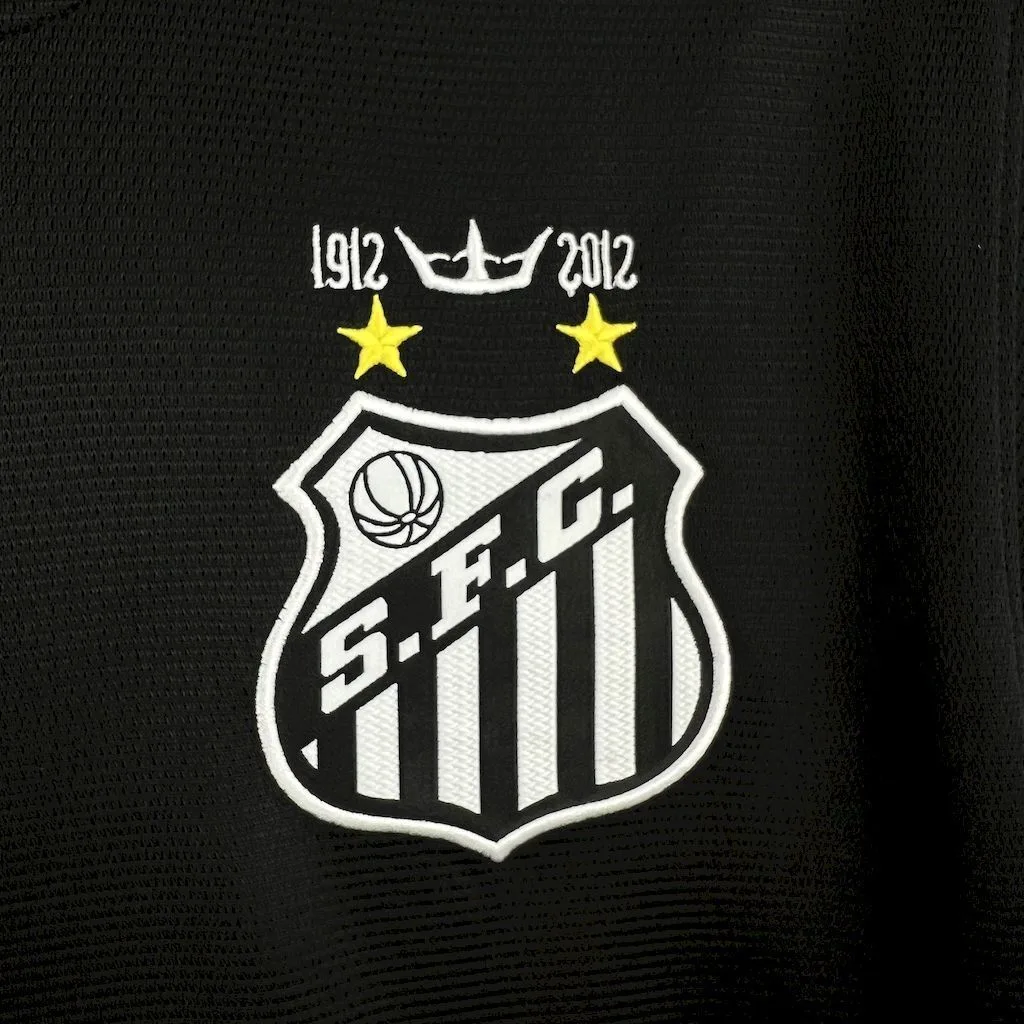 Santos 2011/12 Black Retro Jersey, foto 5