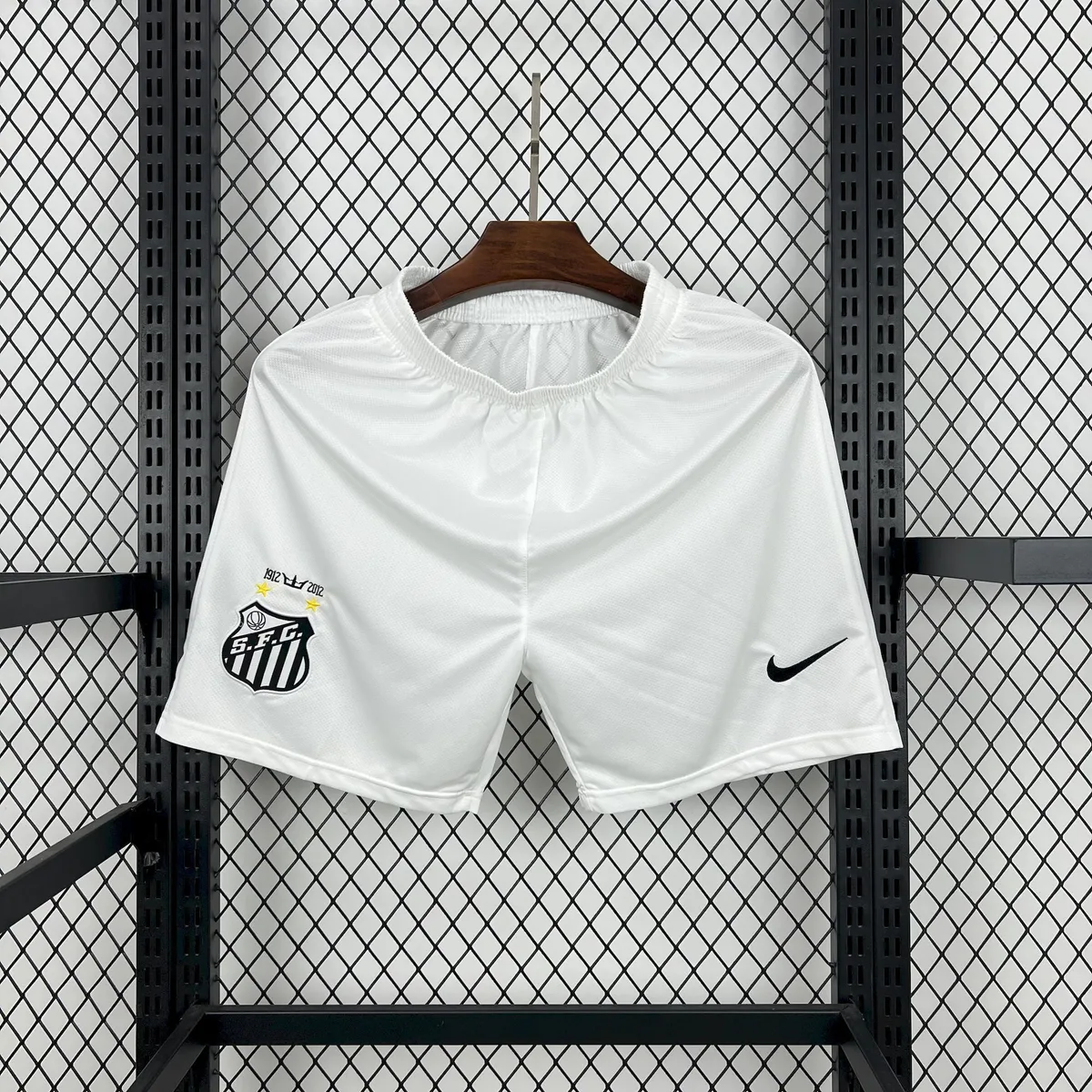 Santos 2011/12 Home Retro Shorts, foto 1