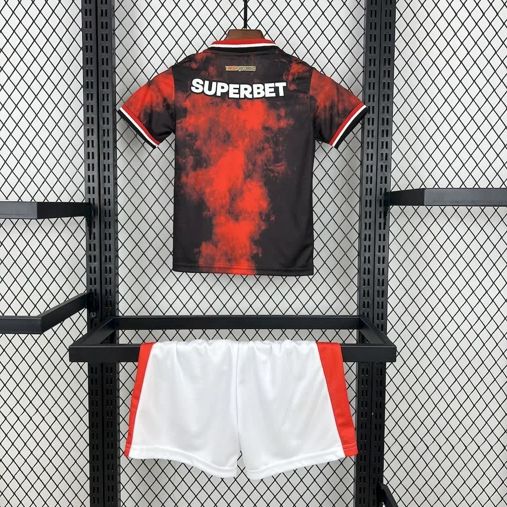 Sao Paulo 2024/25 Third Away Kids Kit, foto 3