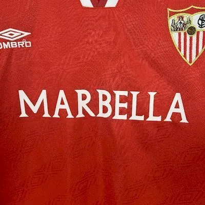 Sevilla FC 1994/96 Away Retro Jersey, foto 4