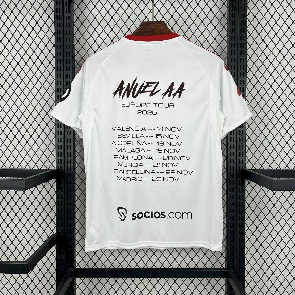 Sevilla FC x Anuel ´Europe Tour 2025/26 Home Jersey, foto 5